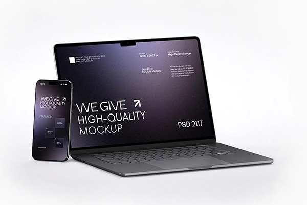 High Quality UI/UX Mockup