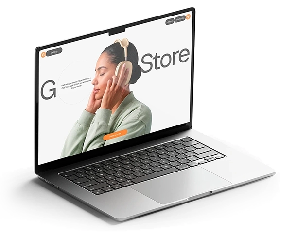 Custom E-commerce Engineering Mockup